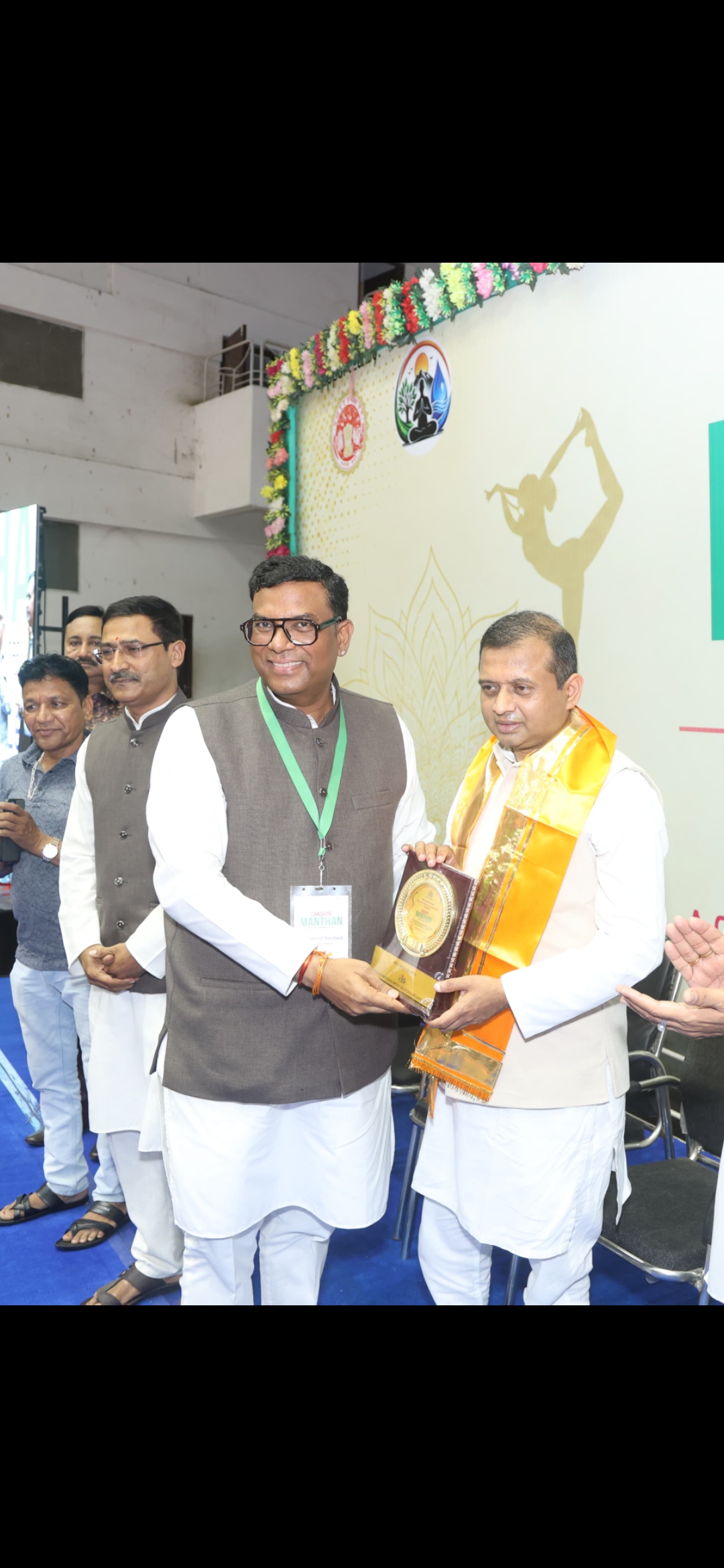 Indore's 'Lakshya Manthan' Yogasana Championship Concludes, Seniors Showcase Talent