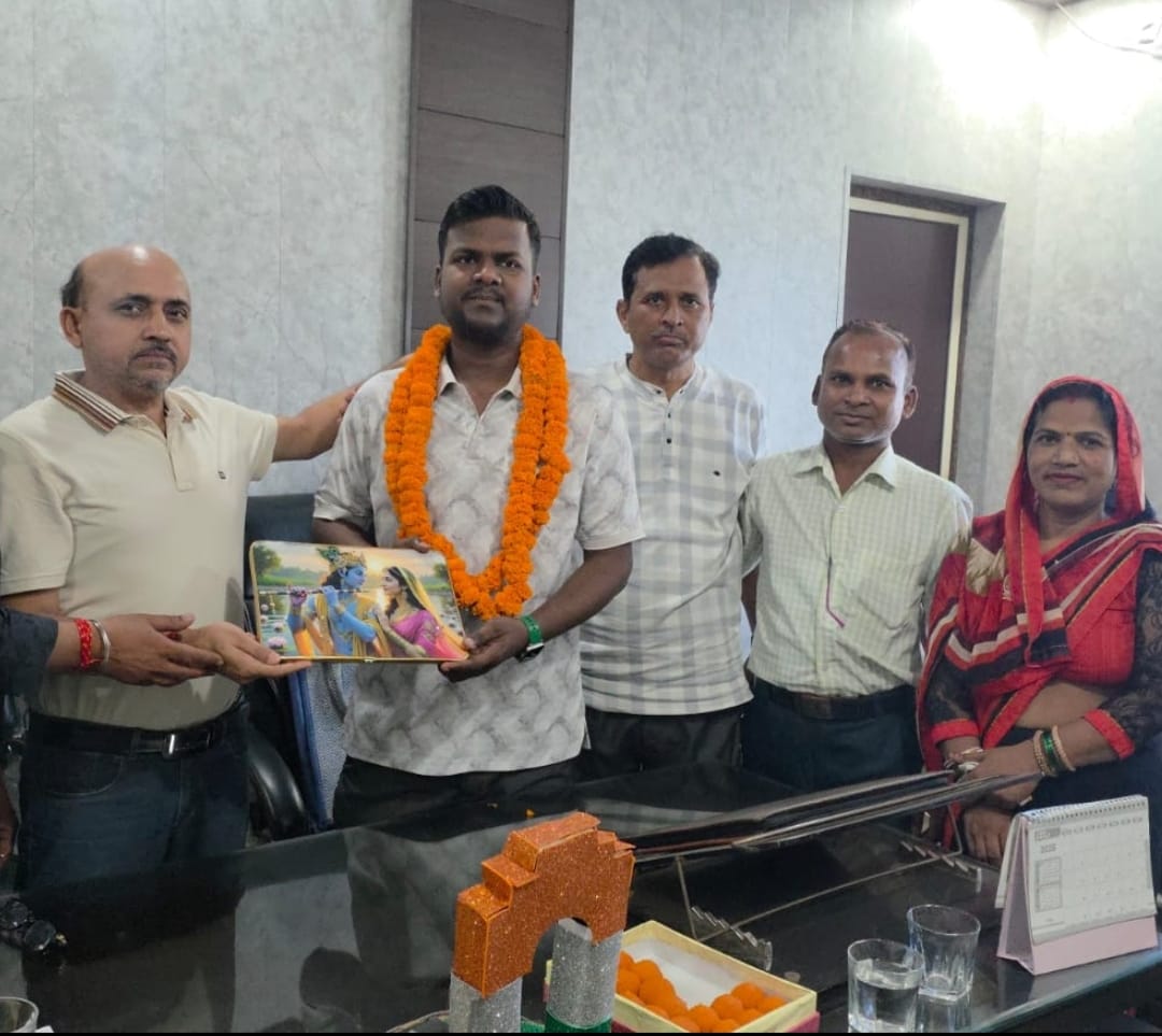 Arvind Maurya's Loco Pilot Selection Ignites Celebration in Fatehganj West