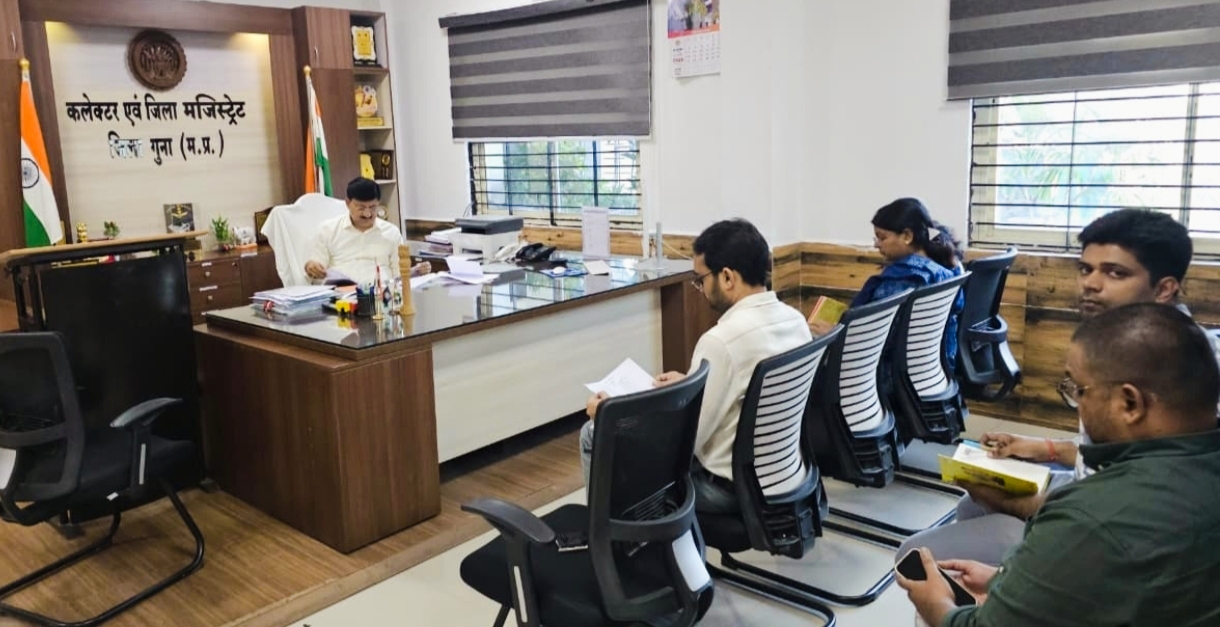 Strict Action Against Colonizers in Guna; Collector Issues Stern Directives