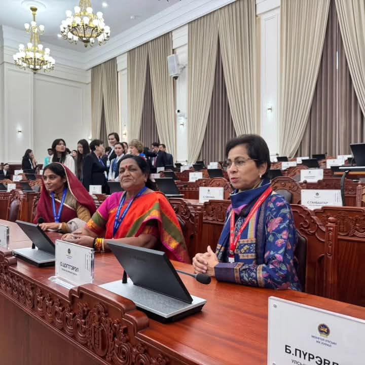 Mongolian Parliamentarian Maya Narolia Vows for Women's Decisive Intervention