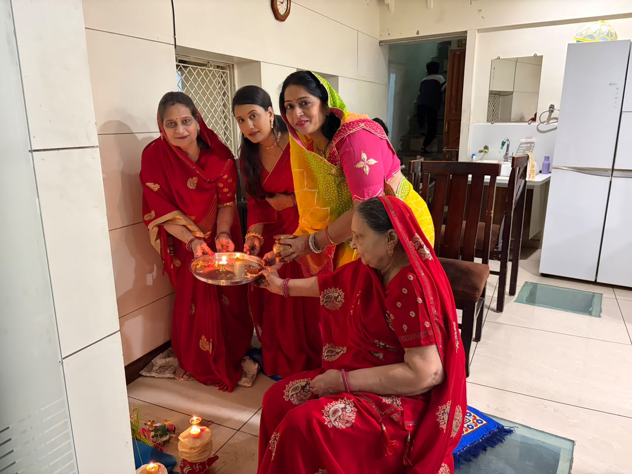 Karwa Chauth Celebrated in Narsinghgarh with Devotion