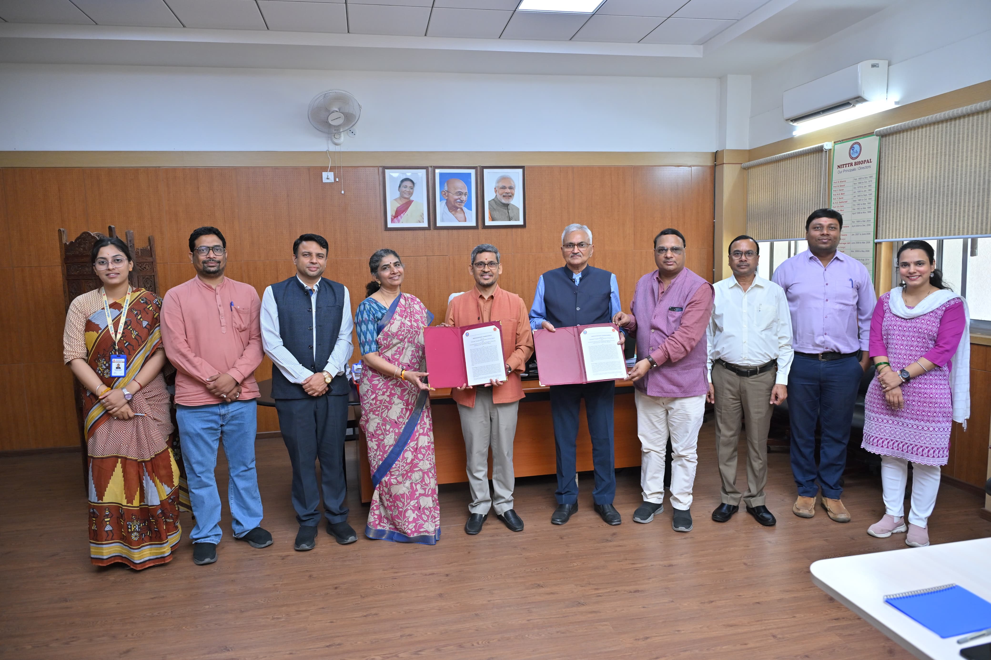 NITTTR Bhopal and DTSS Forge Education Partnership