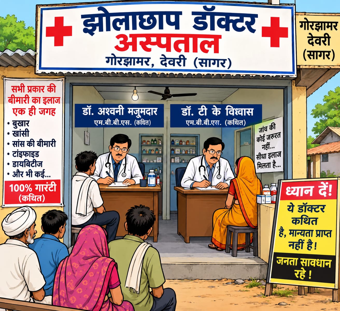 Gorzhamar Residents Demand Collector Investigate 'Quack' Doctors