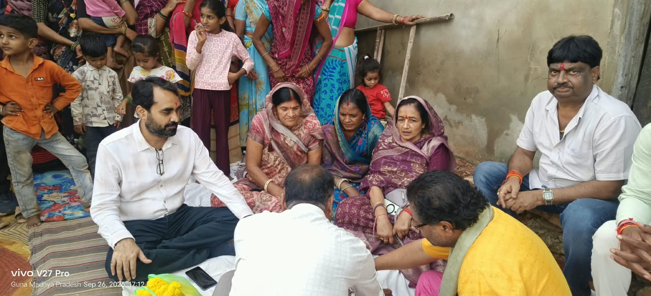 Groundbreaking Ceremony for Ghosipura Culvert Reconstruction in Guna, Hopes for Smoother Commute