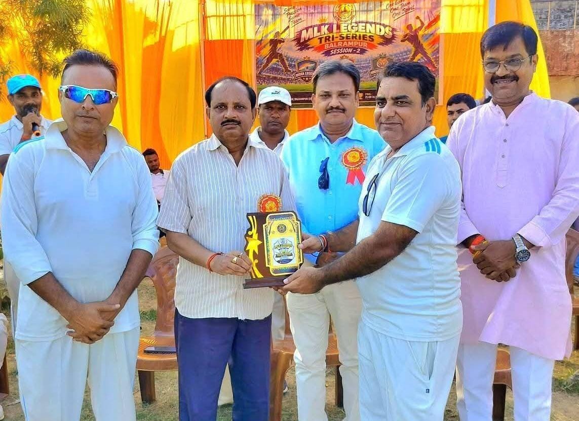 India Legends Clinch MLK Tri-Series Title by Defeating Bharat Legends by 80 Runs
