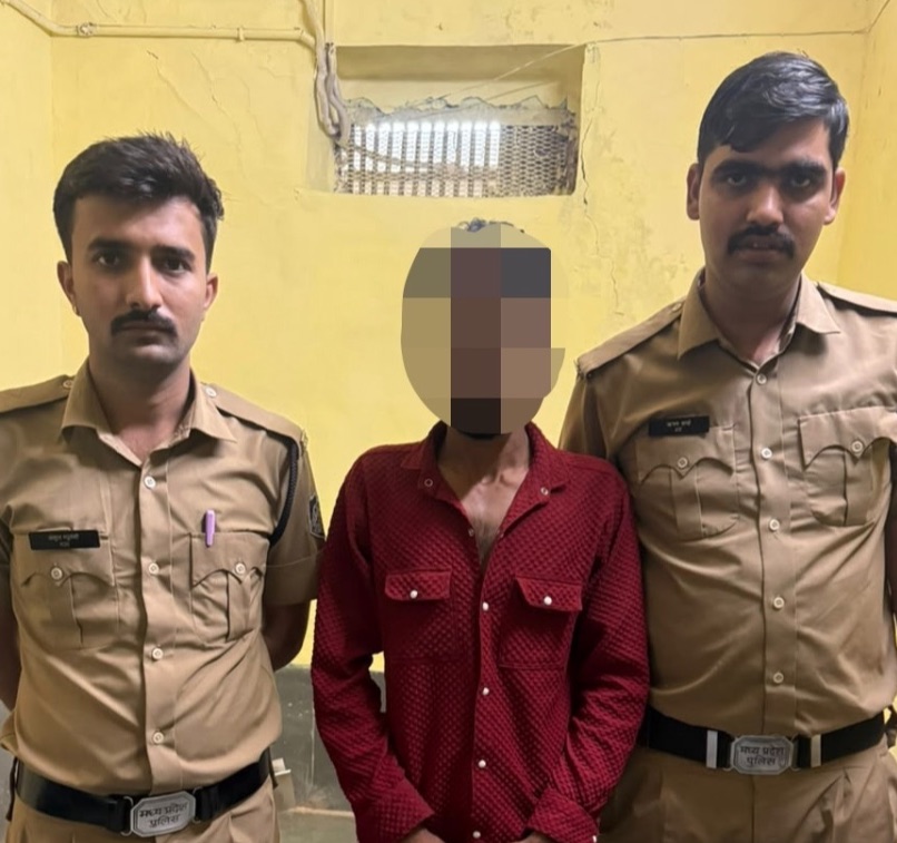 Accused of Rape and Blackmail by Video Threat Arrested in 24 Hours in Guna