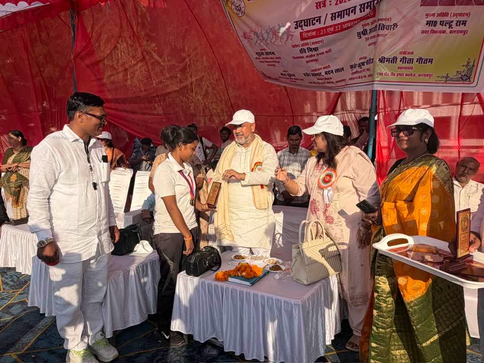 बलरामपुर में 28वीं जनपदीय एथलेटिक्स रैली संपन्न, एजी हाशमी कॉलेज ओवरऑल चैंपियन