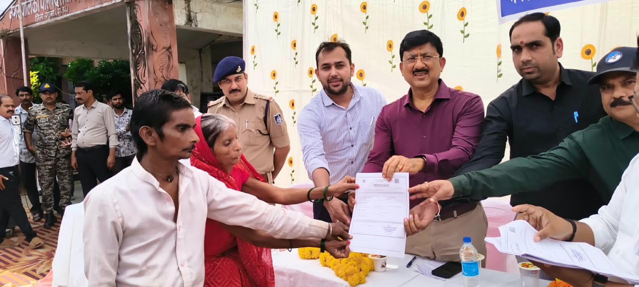 'Government at Your Doorstep' Camp in Raghoogarh Provides Immediate Aid to Differently-Abled Individual