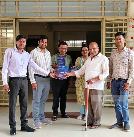Guna Administration Provides Hearing Aids and Other Assistive Devices to Needy Individual