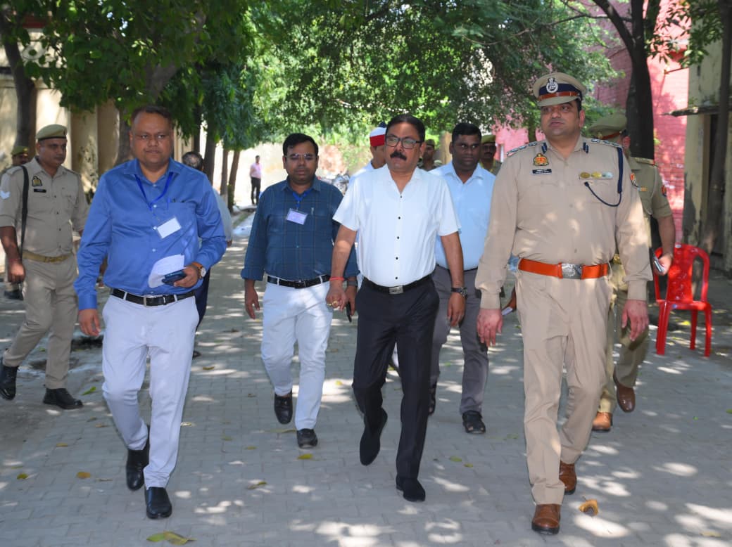 Bareilly DM and SSP Review Security for Legislative Council Elections