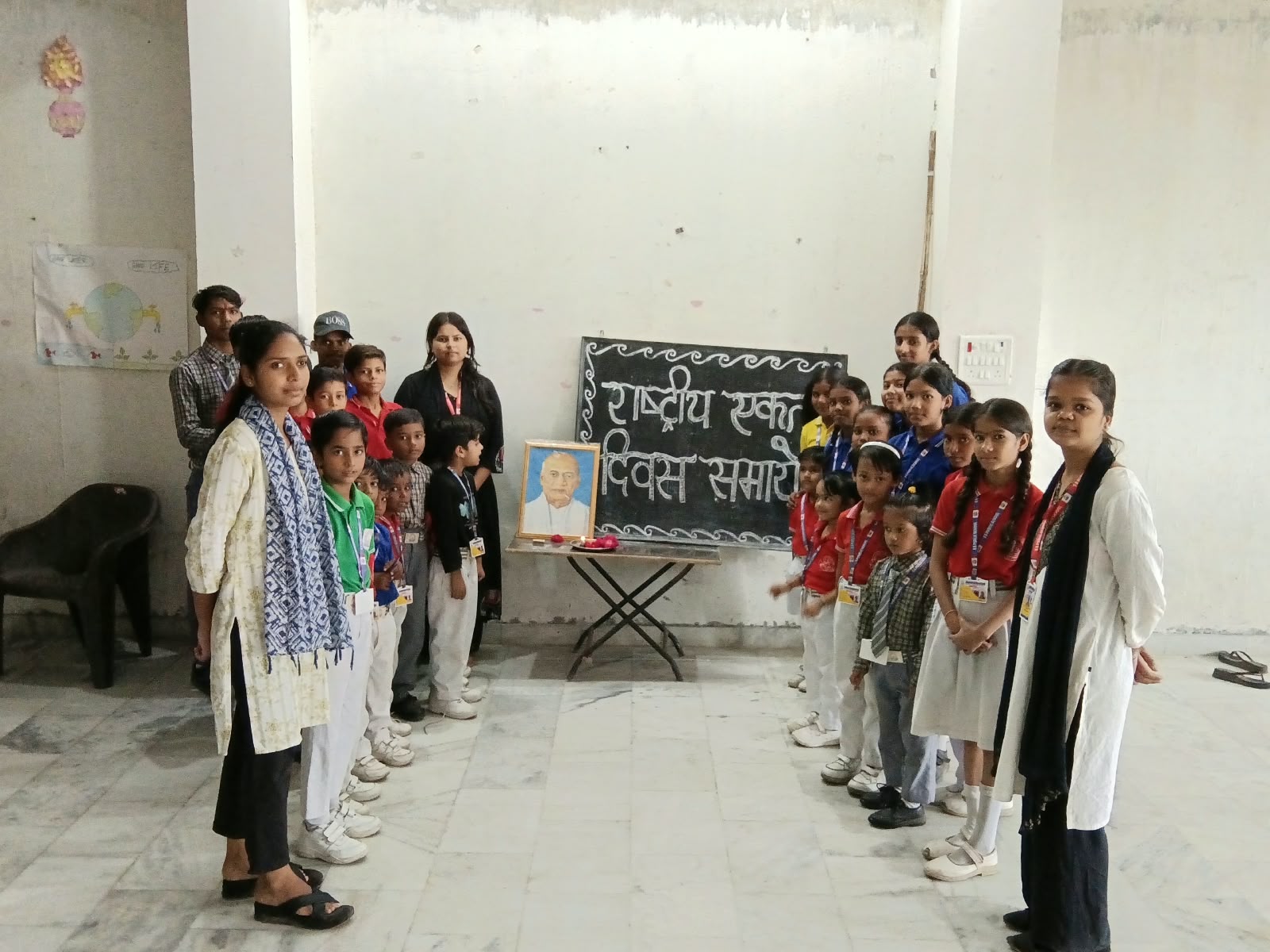 National Unity Day Observed at SS Public School, Farrukhabad, Honoring Sardar Patel