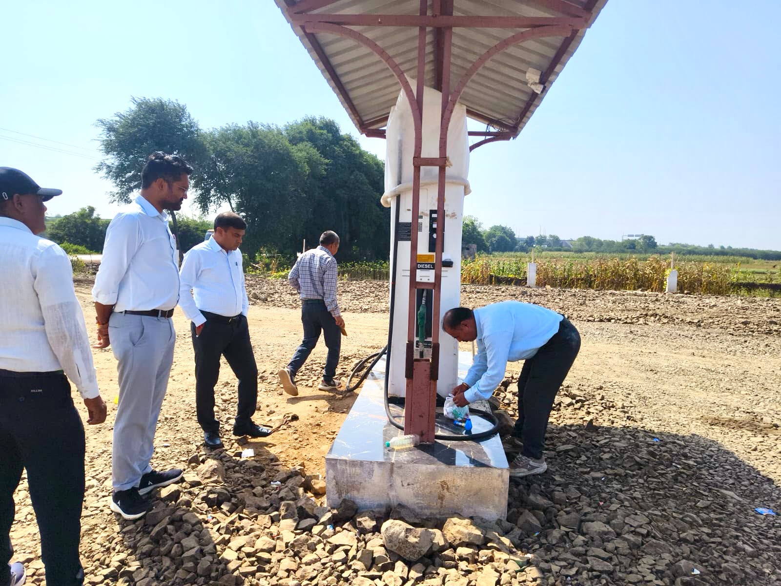 Biofuel Pump Sealed for Operating Without NOC, Administrative Probe Underway