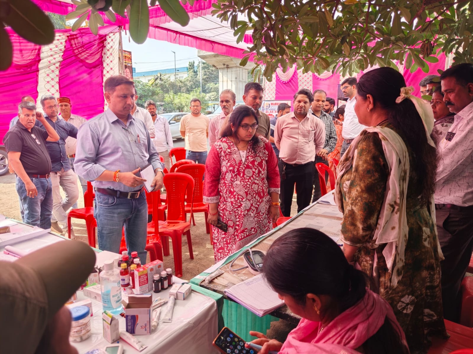 Bhopal: 270 Citizens Undergo Health Checkups During Seva Setu Campaign in Bairagarh; Schemes Also Explained