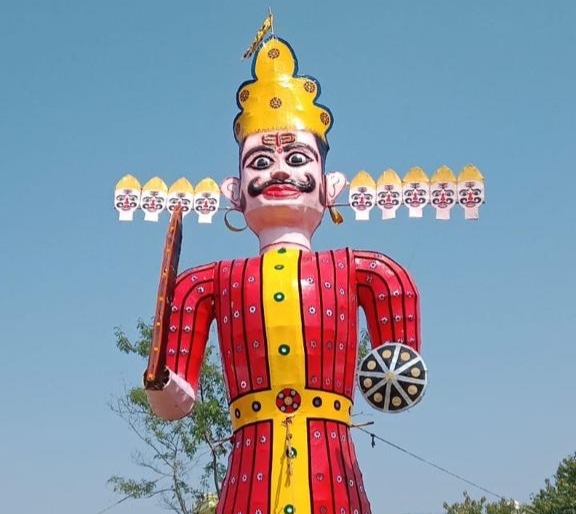 भिंड में भव्य दशहरा: भोपाल से आएगा 50 फुट रावण, इटावा की आतिशबाजी सजेगी