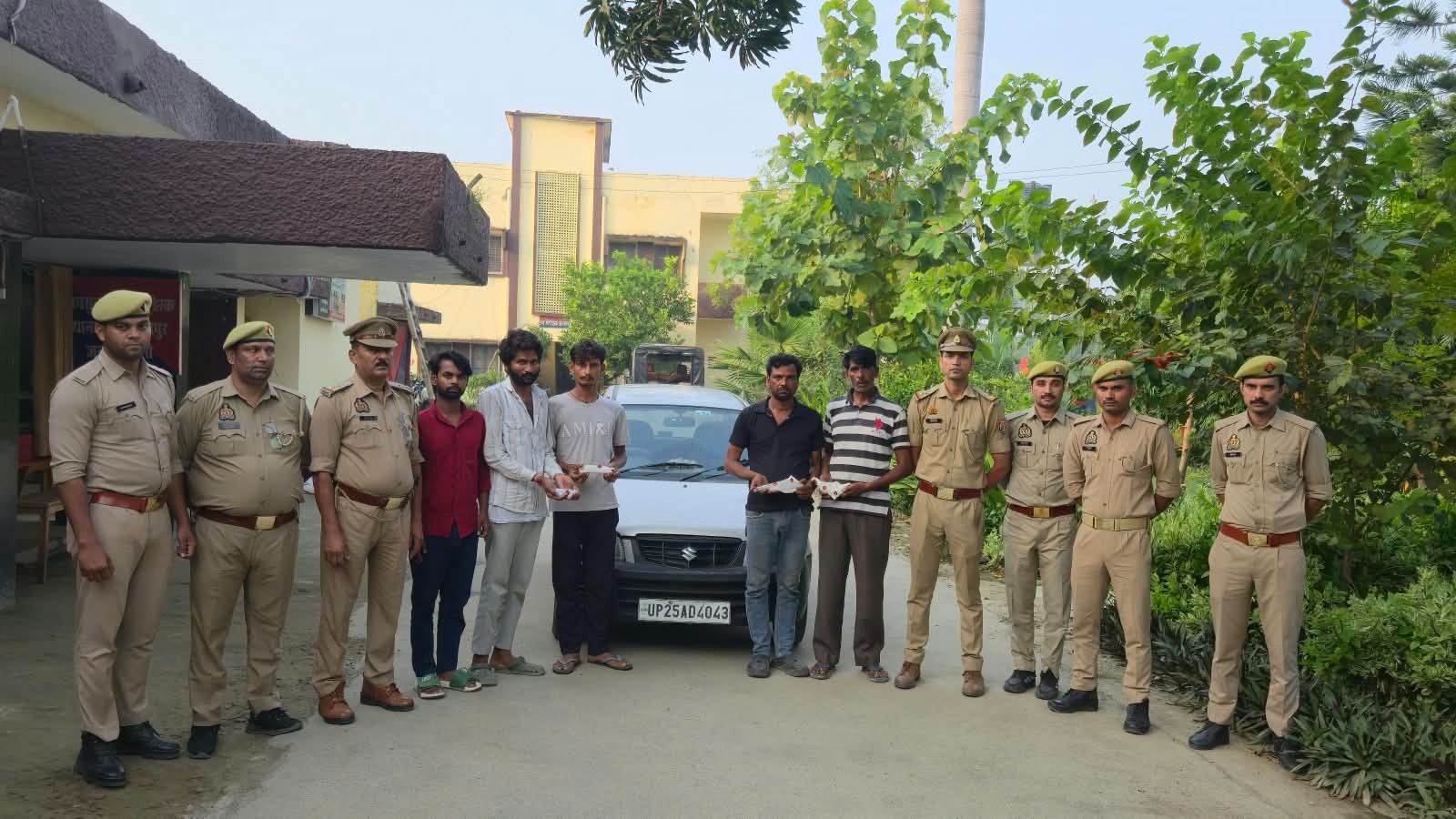 Five Accused in Kidnapping and Murder Plot Arrested with Weapons in Bareilly