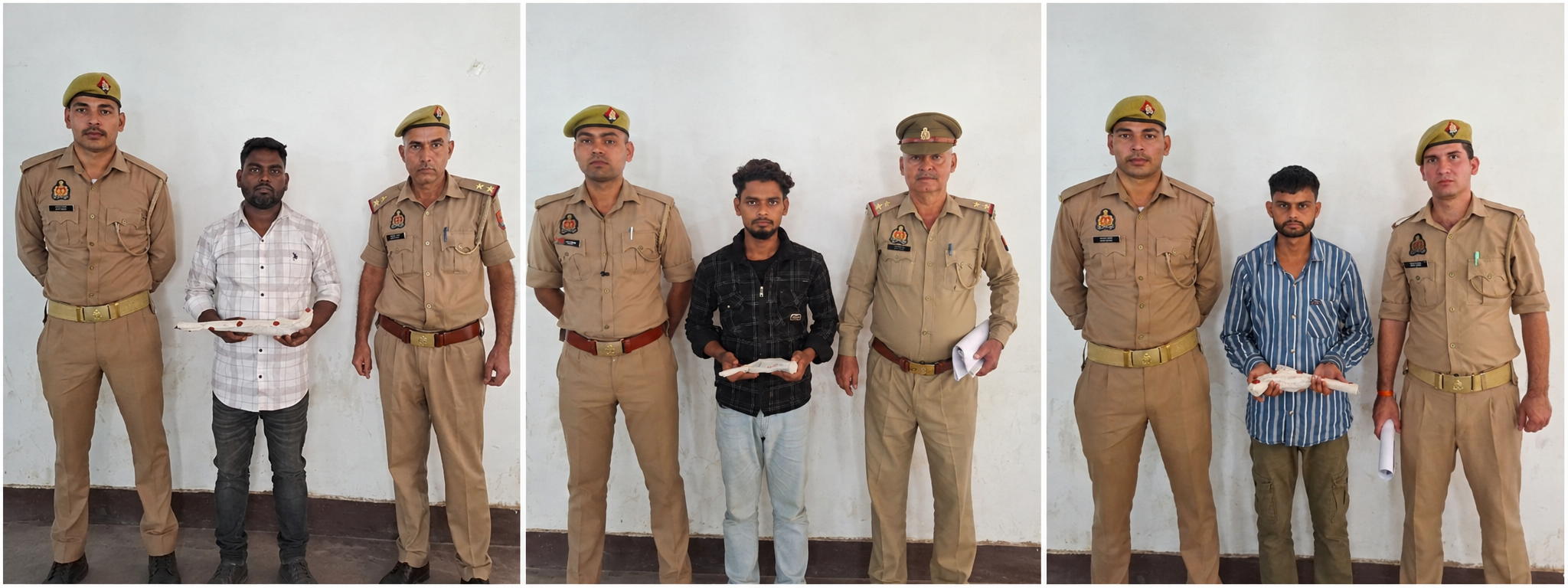 Bhuta Police Arrests Three Youths With Illegal Weapons in Bareilly