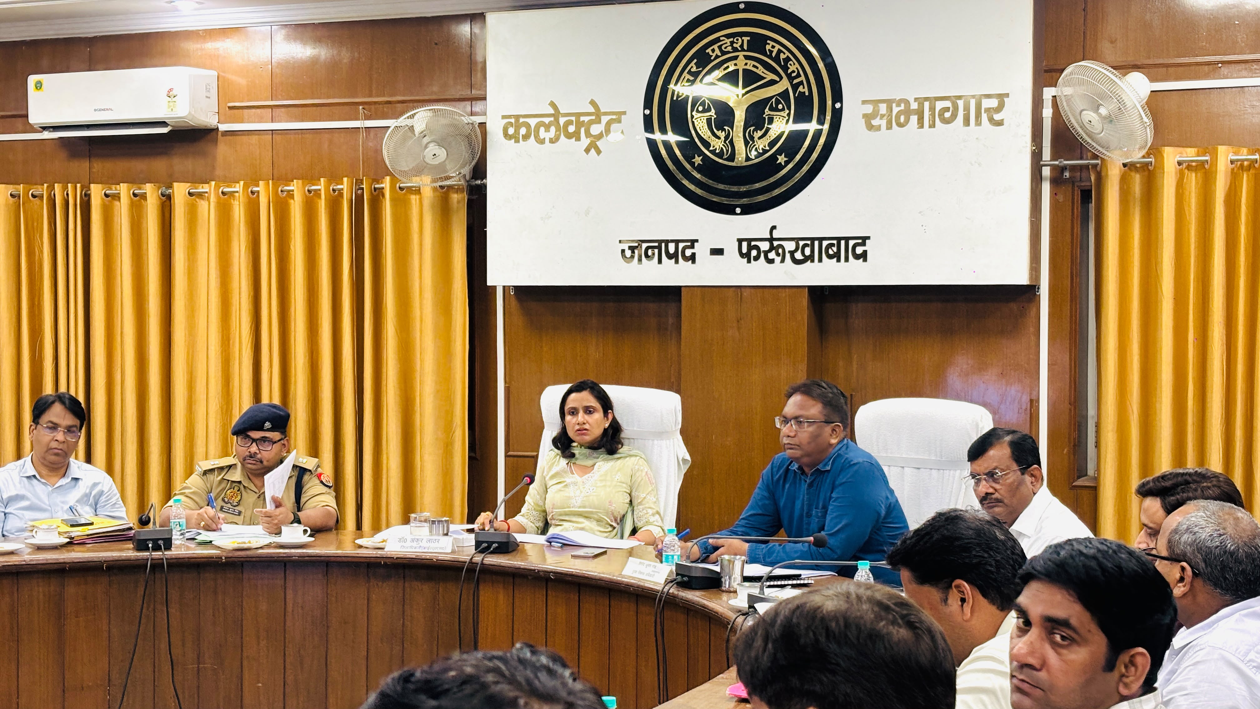 District Magistrate Concerned Over Construction Quality, Issues Strict Directives to Officials
