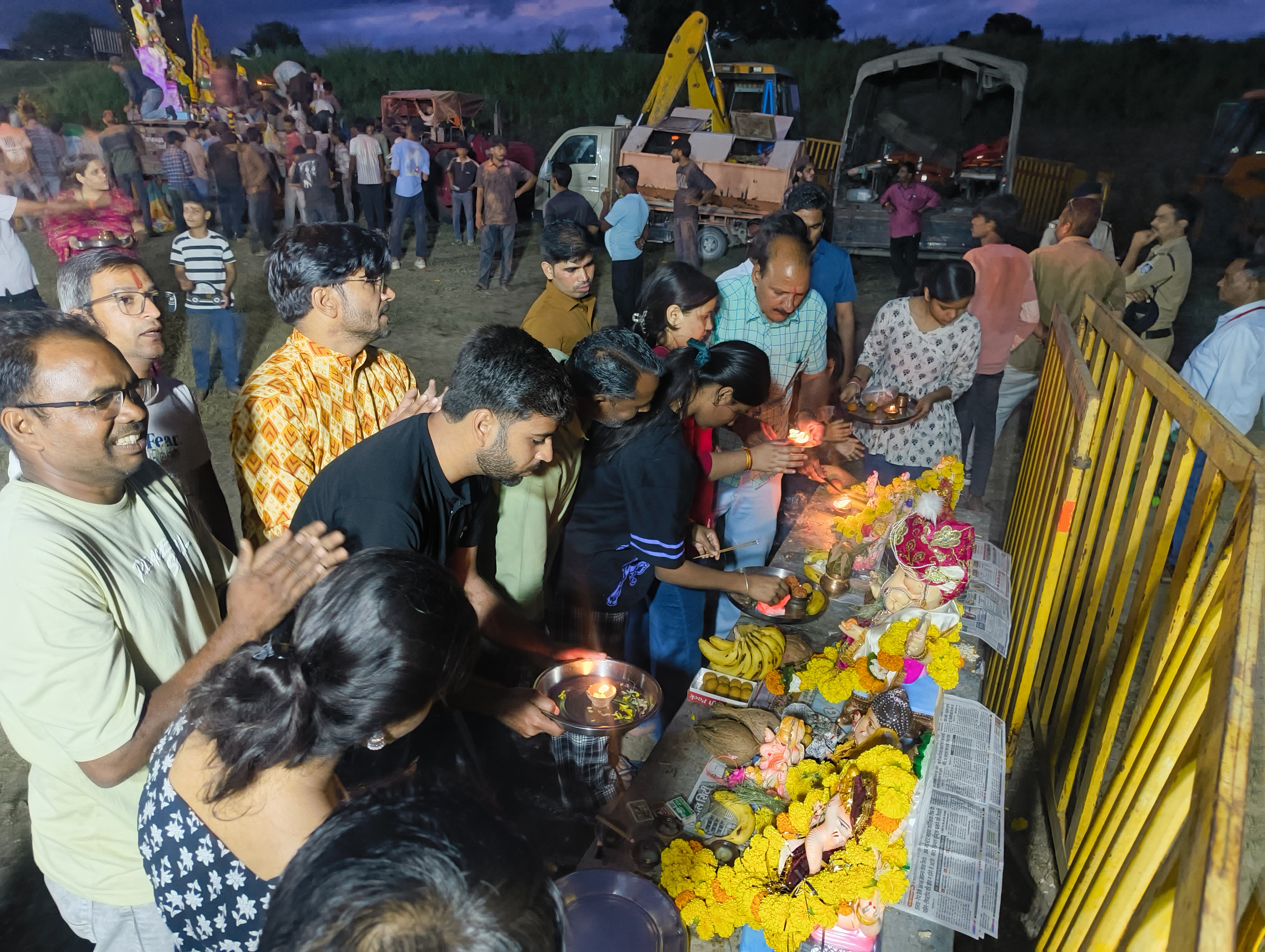 Narsinghgarh Celebrates Ganesh Visarjan with Devotion and Enthusiasm