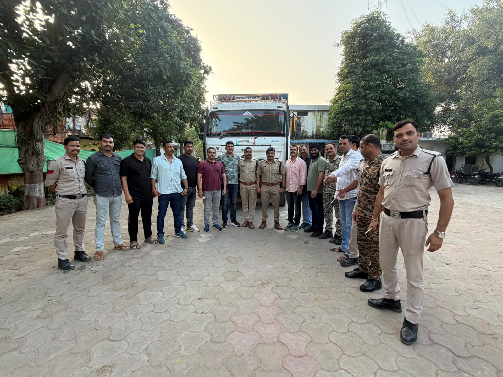 Bhind Police Crack Down on Interstate Vehicle Theft Ring, Recover Dumper Worth ₹50 Lakh