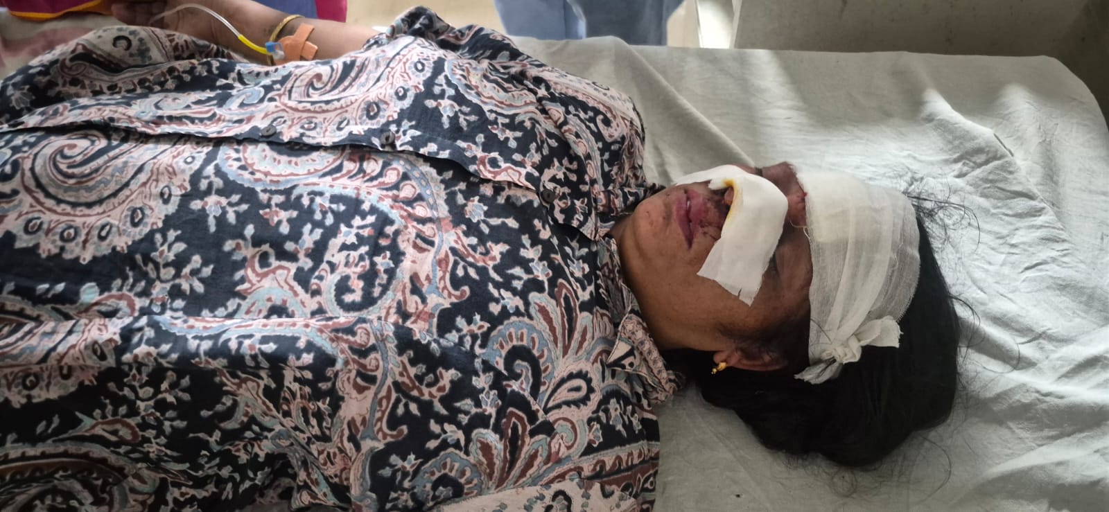 दमोह में प्रतिमा विसर्जन के दौरान ट्रक पलटा, तीन श्रद्धालु गंभीर रूप से घायल