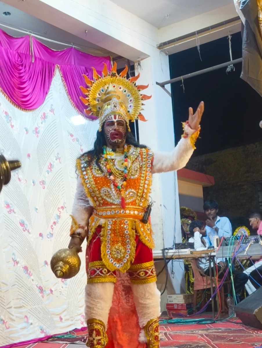 नरसिंहगढ़ रामलीला: हनुमान जी का भव्य अवतरण और लंका दहन