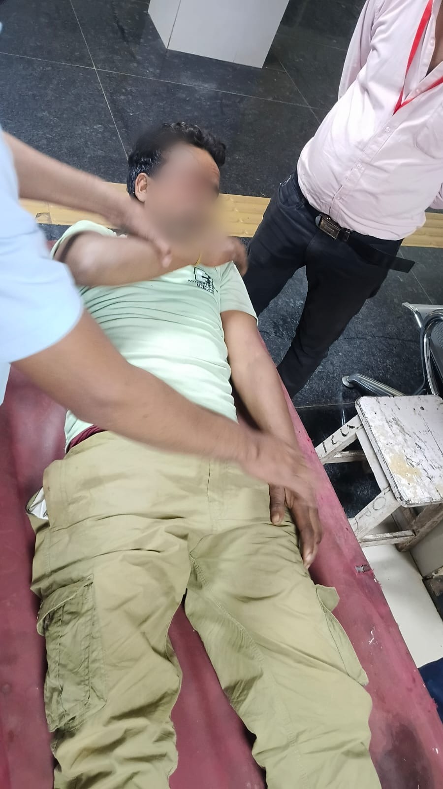 Motorcyclist Critically Injured After Collision with Unknown Vehicle Near Semri Village