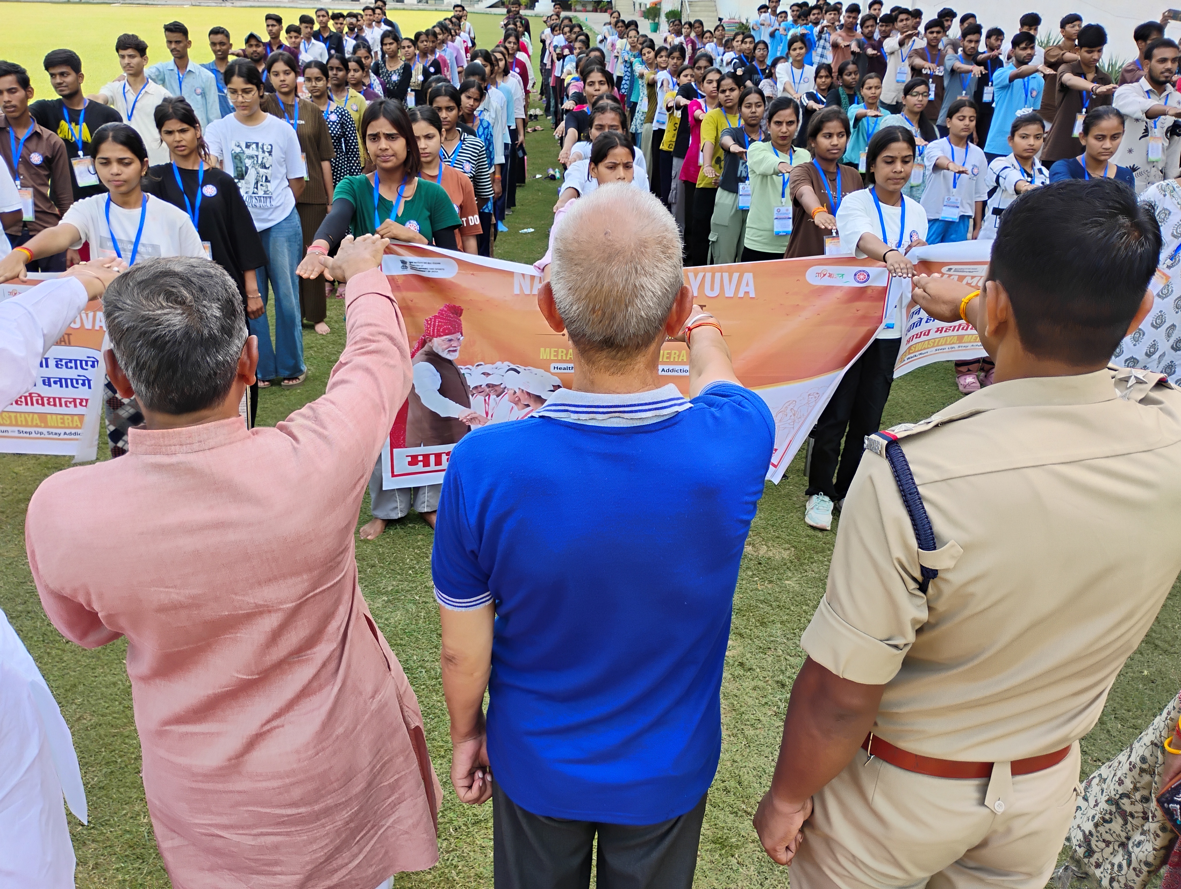 Madhav College Students Pledge for a Drug-Free Life