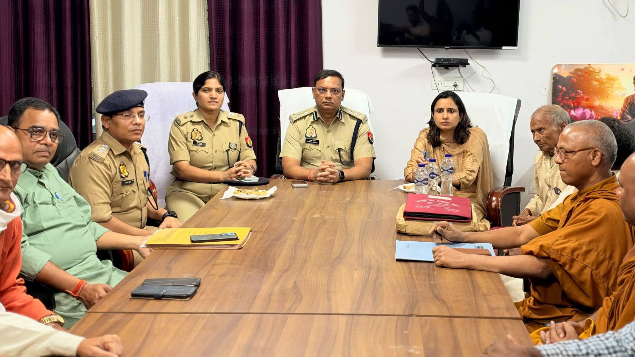संकिसा में शरद पूर्णिमा मेले की तैयारियों का जायजा, सद्भाव पर प्रशासन का जोर